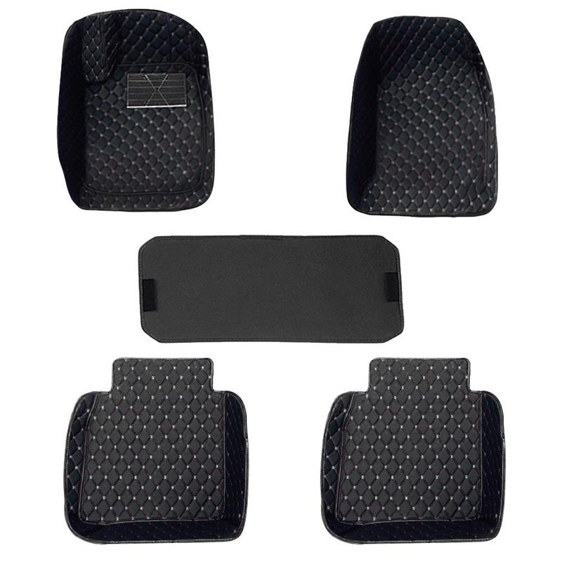 5 PCS Tapis de Sol Universels pour Voiture Tapis Imperméables Intérieur Automobile Ensemble Complet Conduite à gauche