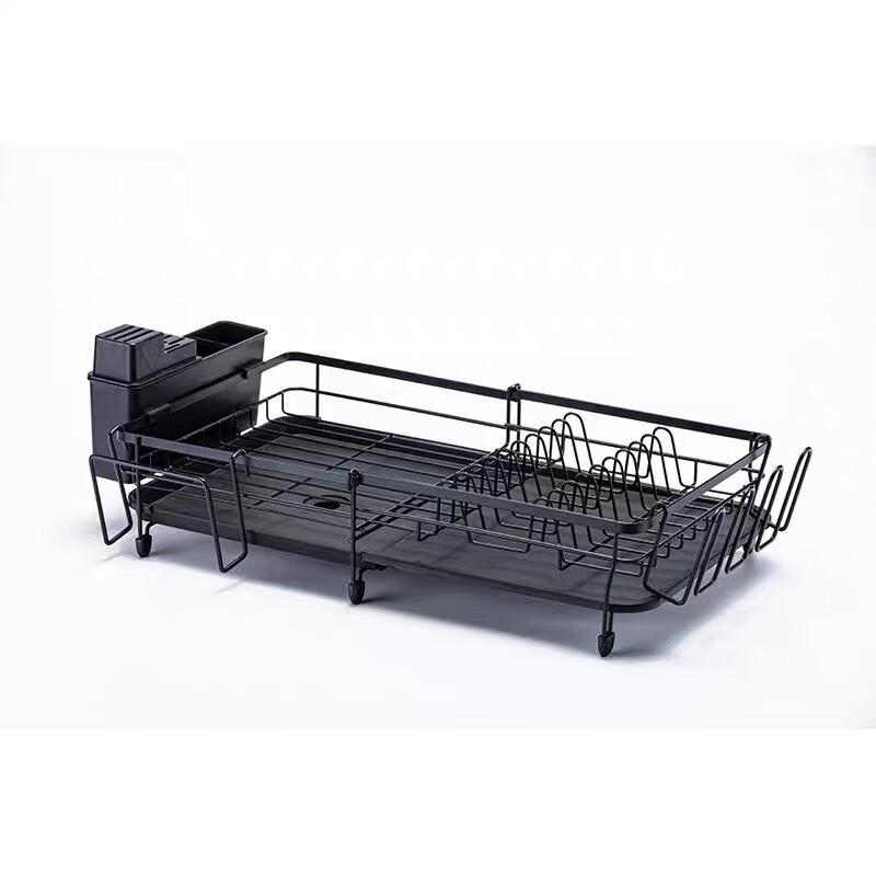 Zhi Shi Carbon Steel Telescopic Dish Drying Rack