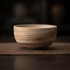 Smooth Matcha Bowl Ceramic Tea Salad Soup Bowl Traditional Tea-Making Tool  for Tea Set Accessories