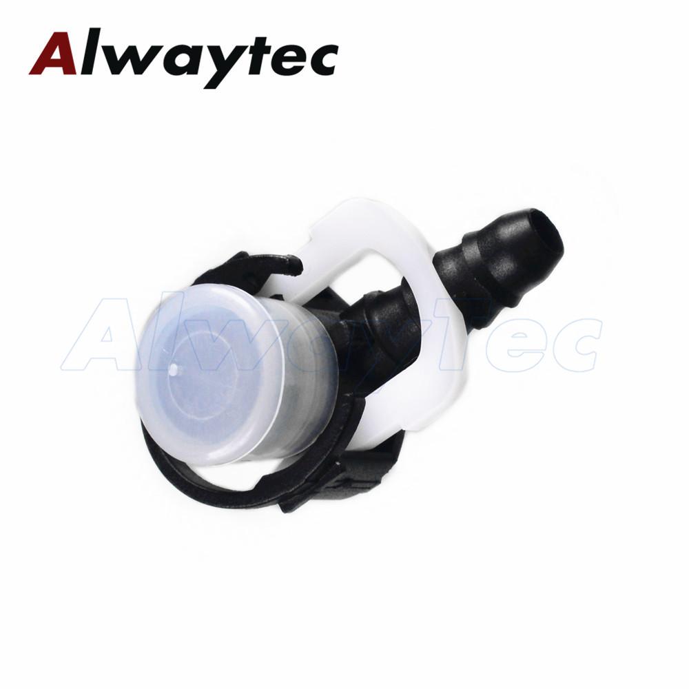 10pcs Water Pipe Connector ID12-ID6-90degree L Type Quick Coupling For Fuel Auto Water Pipe