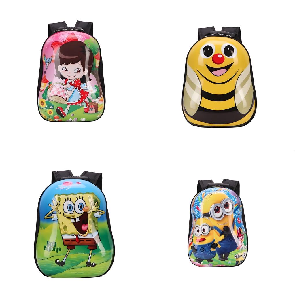Despicable Me Children Durable Abs Pc Backpack With Cartoon Prints For School