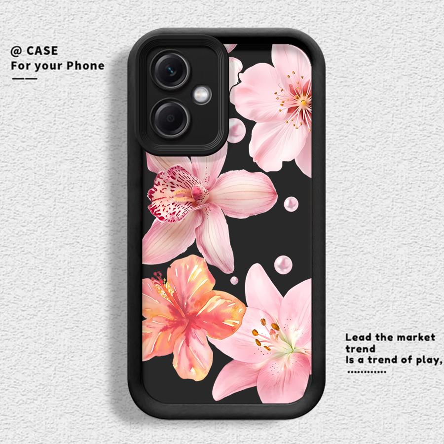 

Pink Lily Flower Pattern Case for Xiaomi Redmi Note 14 Pro Plus 12s 12C 11 11s 13C Note 13 10 14C 12 A1 A2 A3 A4 Phone Cover Redmi Note 11S