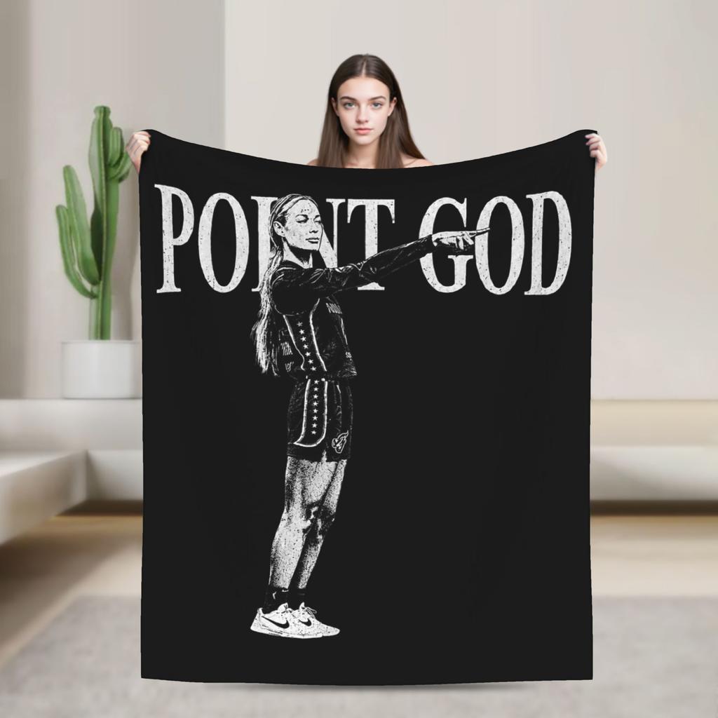 Sophie Cunningham Woman Basketball Blanket Fleece Print Multifunction UltraSoft Throw Blankets for Sofa Bedroom Bedspread