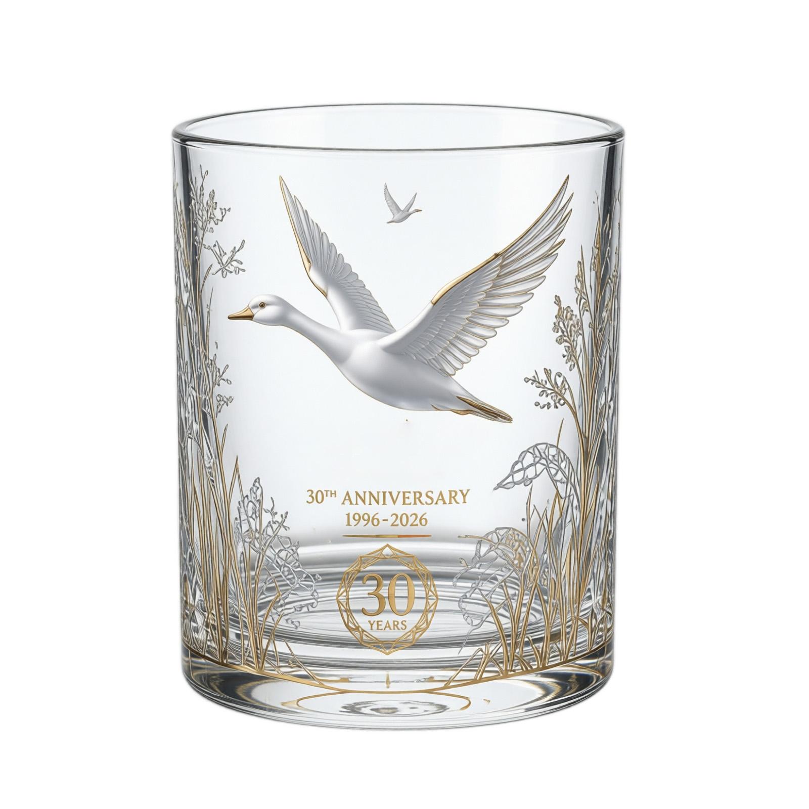 High Borosilicate Glass Whiskey Glass Duck Design Whiskey Tumbler Decorative Whiskey Cup for Spirits and Cocktail Serving Durable Glassware One Size