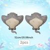 Cartoon Seahorse Shark Balloon Jellyfish Starfish Foil Balloon Ocean Theme Birthday Party Decoration Baby Shower Supplies