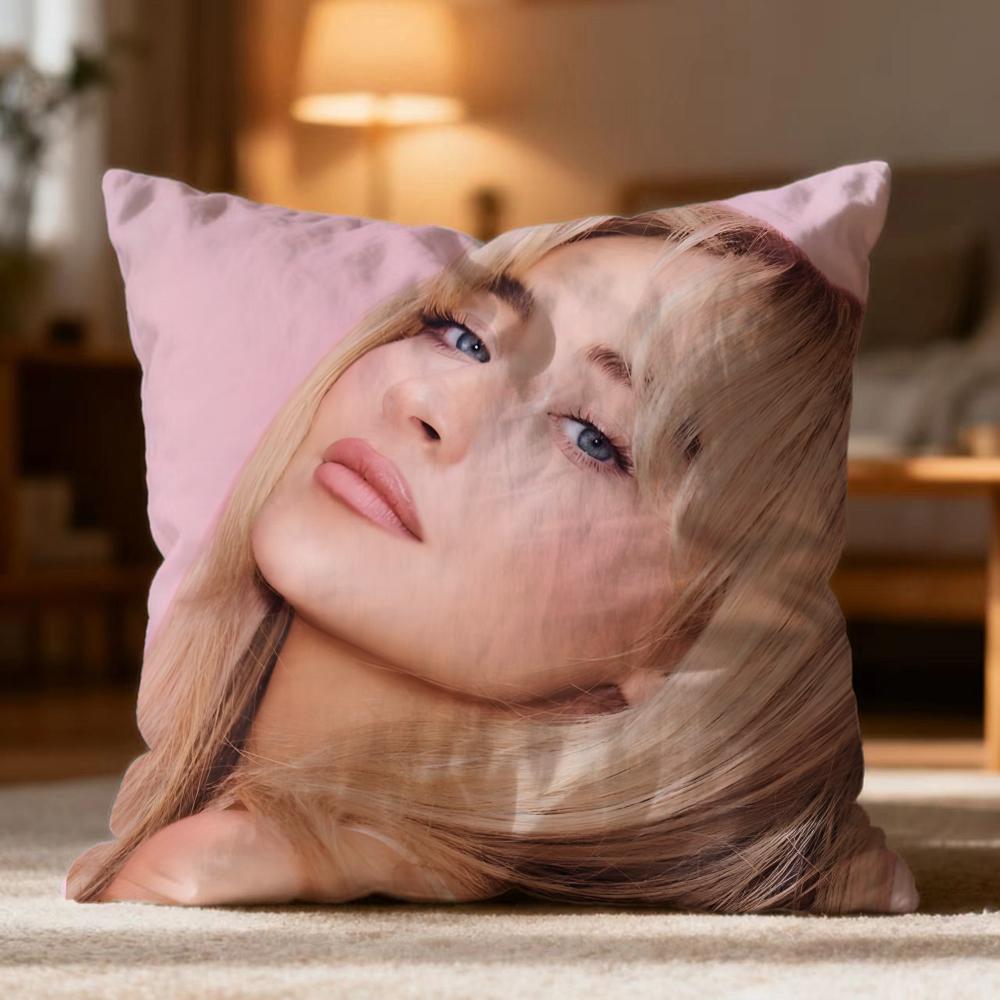 Fashion S-Ssabrina Carpentered Cushion Cover Soft Washable Pillow Case Multi-Scene for Couch Bed Travel Office Use
