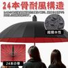 Large Long Umbrella with Jump Sun Rain Automatic 24 Large Umbrella with Suitable for Heavy Rainy and Unisex for and Car Perfect Gift for Respect for