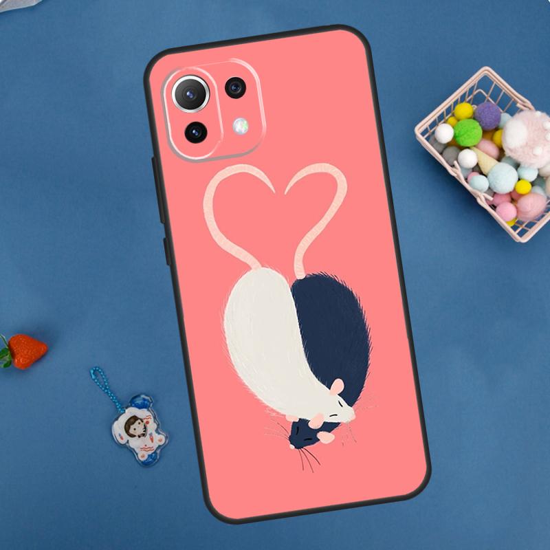 Mouse Rat Case For Xiaomi 15 Ultra 13 14 11T 12T 13T 14T Pro POCO X7 Pro F5 F6 M6 X3 X5 X6 Pro Coque