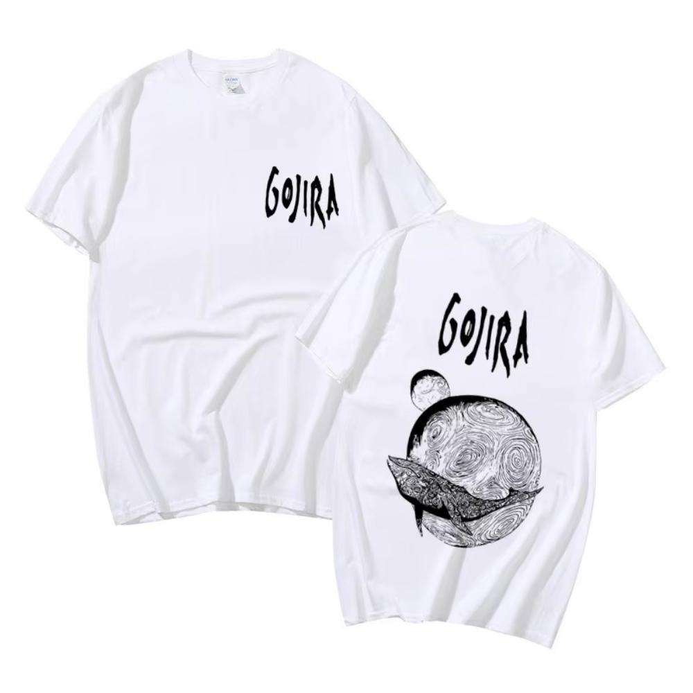 Limited Rock Metal Band Gojira From Mars To Sirius Music Album Cover Print T Shirt Men's Women Classic Vintage Oversized T-shirt