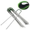 Membrane Fabric U Pins Ground Garden Lawn Artificial Grass Hooks Steel Pegs Turf Nails Staples