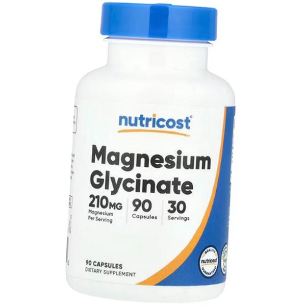 

Магний Глицинат, Magnesium Glycinate 210, Nutricost (36647065) 90caps