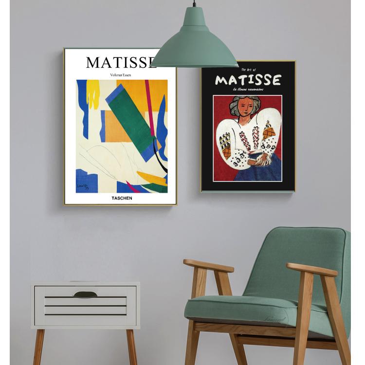 Abstract Matisse Line Art Poster World Famous Painting Vintage Wall Pictures Prints for Living Room Bedroom Nordic Home Decor