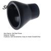 Golf Ball Retriever Black Rubber Retriever, Grabber Suction Cup, Picker Putter Grip Upper Tool, Accessories