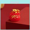 Charming Resin Bunny Ornament New Year Gift Cute Miniature Landscape Accessory