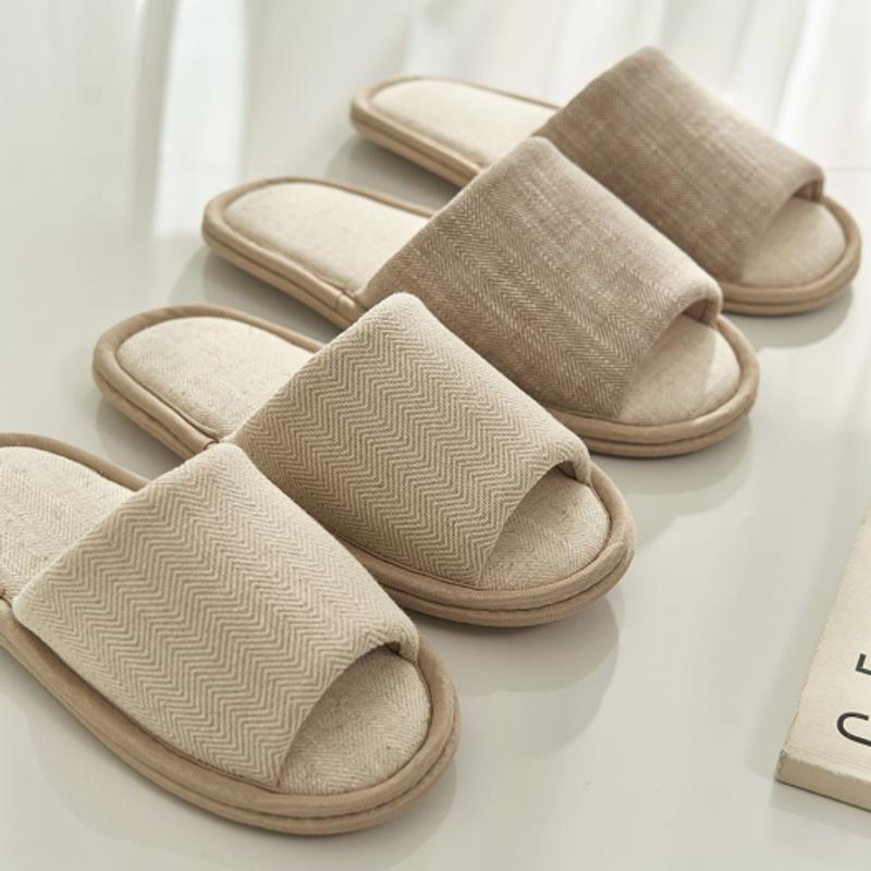 DECOVIEW Herringbone Interfloor Noise Reduction Slippers