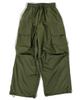 SK8ER ROCK Moreover Cargo Nylon Wide Pants Khaki