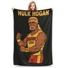 Hulk Hogan American Pro Wrestling Legend Blanket Quality Soft Warm Girls Boys Couch Chair Sofa Bed Print Bedspread