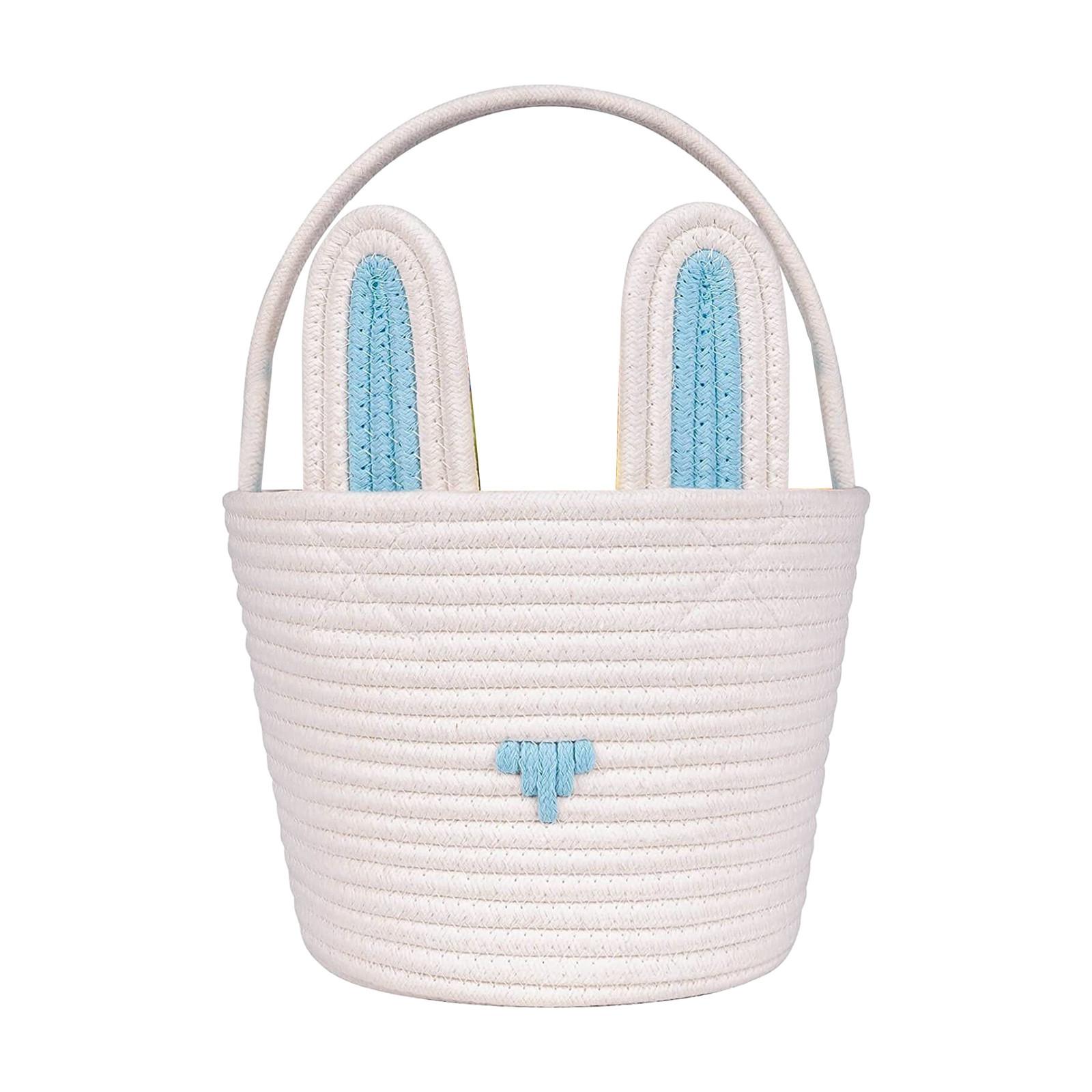 

Корзина с пасхальным кроликом Пасхальные ведра для детей с ушками One Size