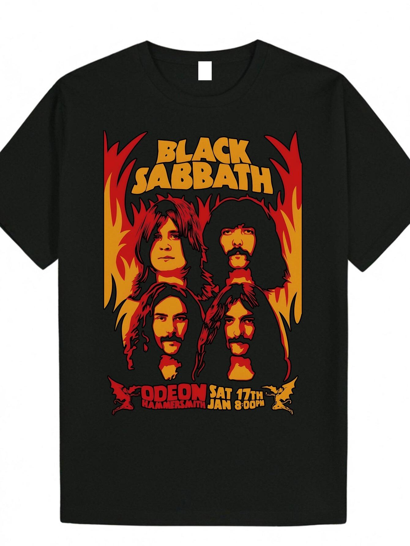 

Футболка с принтом в виде группы, мужская модная повседневная одежда, футболка с коротким рукавом, свободная и удобная, повседневная мужская одежда S