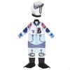 Kids Astronaut Costume Shiny Look Ribbon Streamers Prop Sm Rocket Horizontal