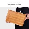 Bamboo Wooden Rectangular Serving Tray
