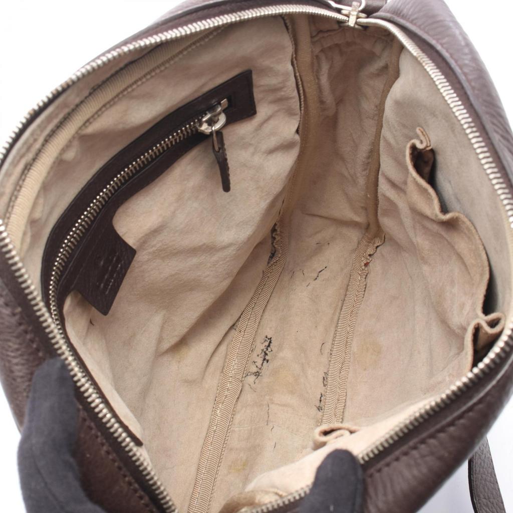 Used GUCCI Shoulder Bag 246381 leather Brown Used mens