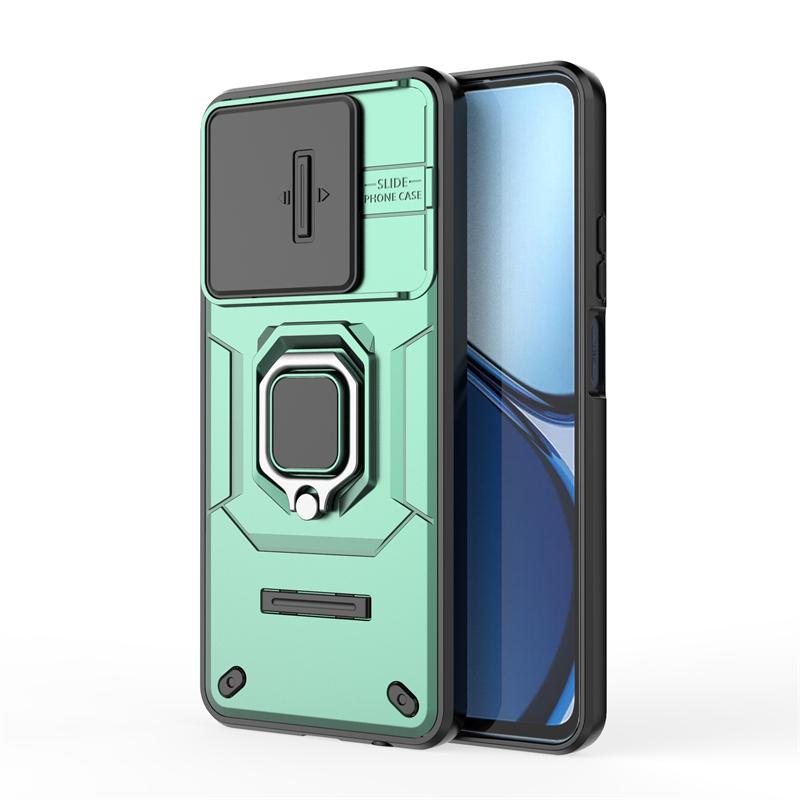 Shockproof Case For Realme C61 Case For Realme C61 Global Ring Holder Magnetic Back Cover For Realme C61 C 61 Push Window Case