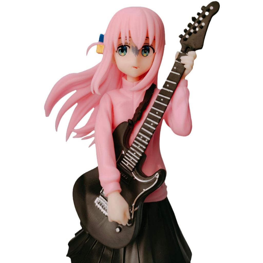 20cm Anime BOCCHI THE ROCK HITORI GOTOH Action Model Desktop Decorations Pvc Model Dolls Toys Hobbies Kawaii Girl Figure