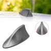 uxcell Shark Antenna Dolphin Antenna Car AM FM Radio Antenna Windproof Waterproof Universal Aerial Antenna Base Replacement Gray