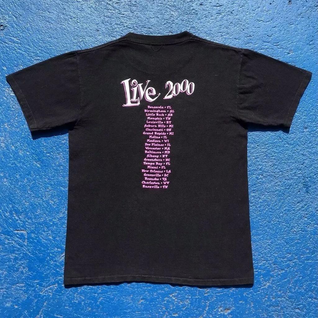 2000 Britney Spears Live Washed T-Shirt Black M