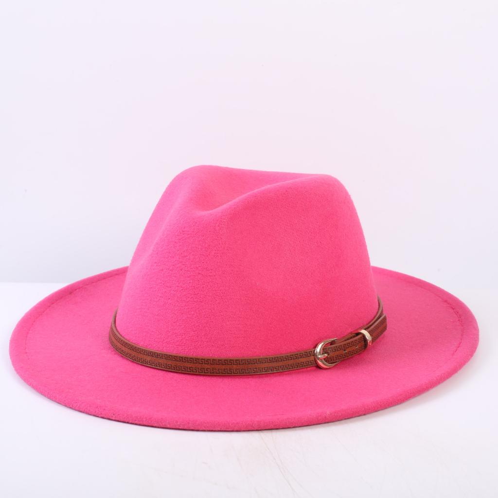 Popular European and American classic simple flat-brimmed top hat men's and women's fashionable and elegant versatile jazz hat top hat