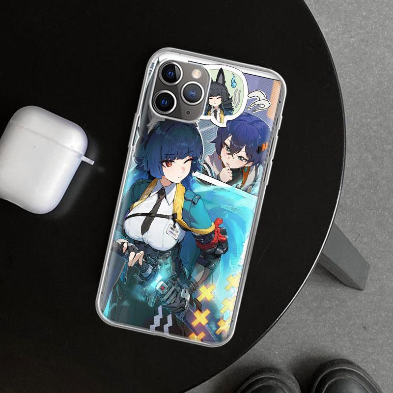 Zenless Zone Zero Hoshimi Miyabi Kryt na telefon pro iPhone 11 12 13 Mini 14 15 Plus 16 Pro Max 17 Air 7 8 + SE Umělecký na míru