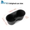 Silicone Water Cup Holder Storage Box for Mini Countryman U25 JCW 2024-2025 - Shock-Absorbing Cup Tray
