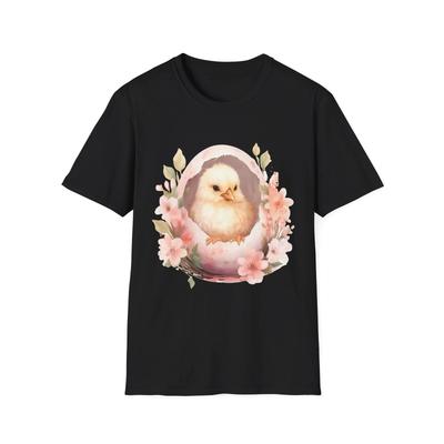 Küken im Ei T-Shirt, Oster-T-Shirt, Frühlingsmode, Süßes Tier-Shirt, Geschenk für
