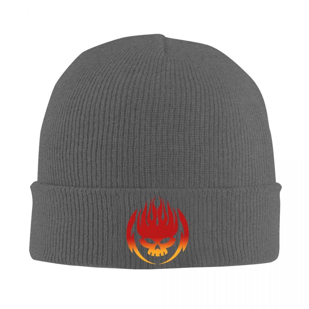 Punk The Offspring Warm Knitted Cap Winter Knit Bonnet Hat Skullies Beanies Hip Hop Caps for Unisex