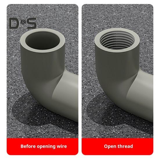 Threading Tool Rustproof Easy Installation Clean Accurate Threads DIY Hand Threading Plumbing Tap Accessories