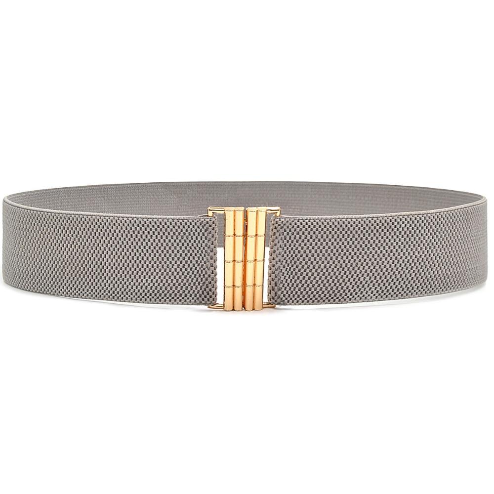 Wide Stretch Waistband Solid Color Waist Belts Exquisite Waist Strap Women
