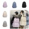 Large Capacity Simple School Bags Waterproof Girl's Backpack College Student Backpack  Travel