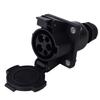 Stable-EV Adapter Extension Cord Charging Seat Type 1 16A 32A 40A 60A 250V AC ,Sae J1772 EV Vehicle End Socket Outlet