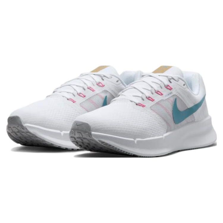 Nike Run Swift 3 Non-Slip Breathable Lightweight Fabric Shock Absorption Durable Low-Top Running Shoes Women sneaker White DR2698-100