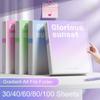 Dustproof A4 File Folder Waterproof Document Container Simple Paper Organizer  Contract