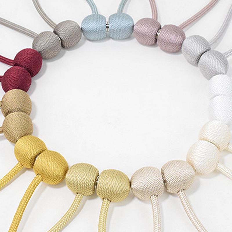 Magnetic Curtain Buckle Strap for Earphones and Window Screens