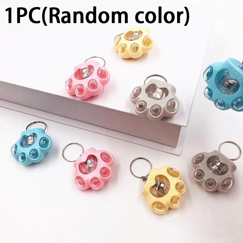 Cartoon Led Light-Up Keychain Creative Bag Charm Light-Up Toy Gift Mini Flashlight