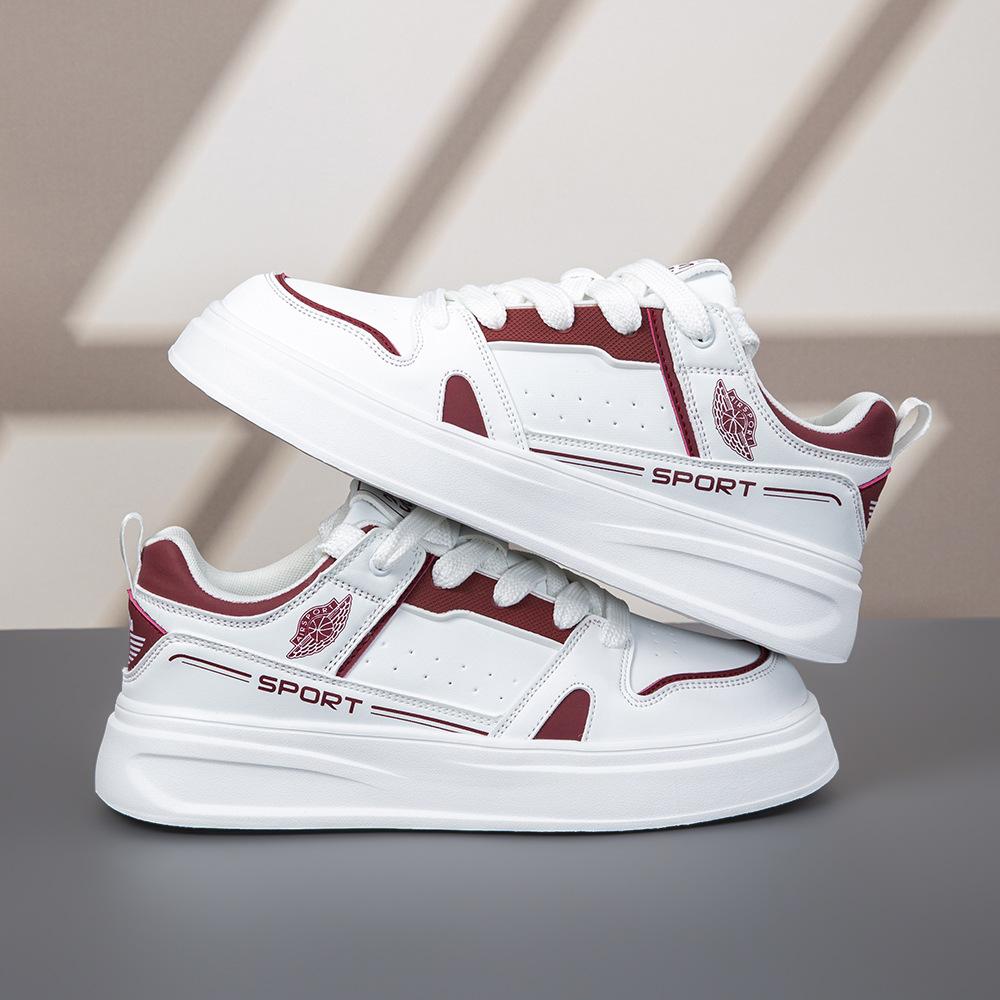 Autumn new platform student lightweight casual board shoes casual lace-up shoes 39 ultra-light soft bottom