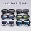 New Fashionable Luxury Oversized Frame Sunglasses for Women Hip-Hop Retro Cat-Eye Asymmetric Style UV Protection Glasses for Men