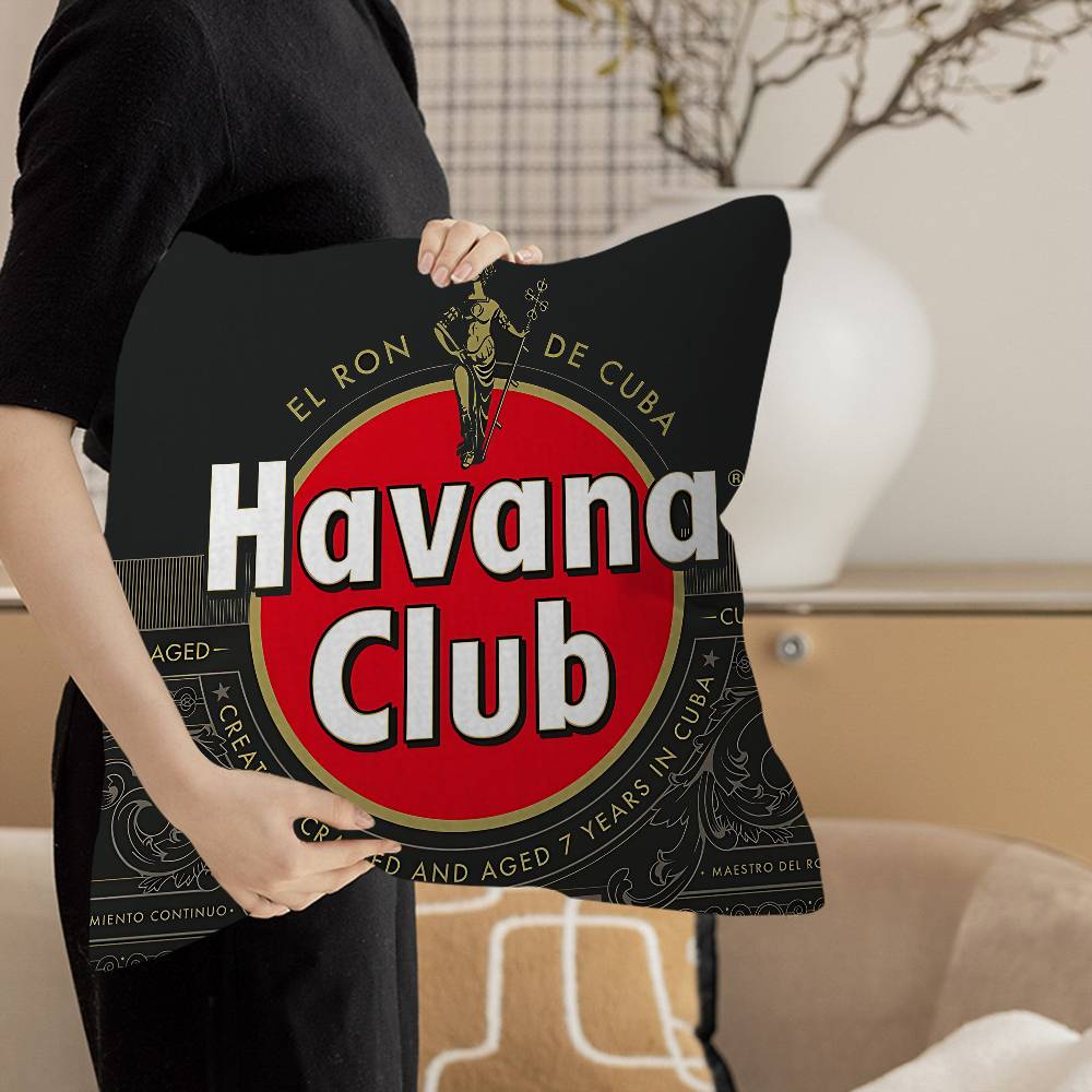 H-Havana C-Club Pillow Cover for Bedroom Room and Living Room Sofa Decorative Cushion Cover