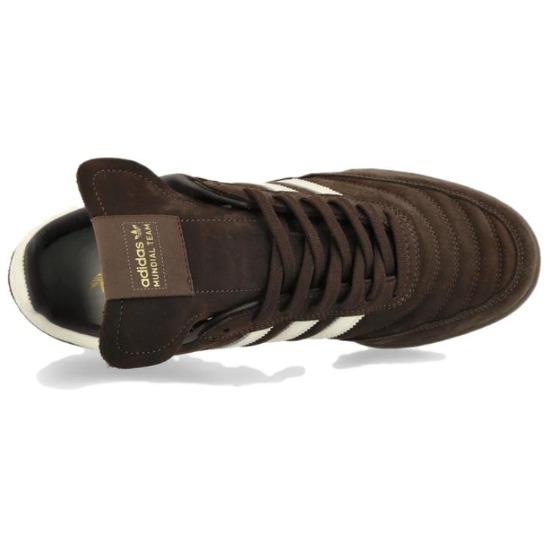 Adidas Mundial Team Dark Brown Unisex Sneakers Off-White IF1971