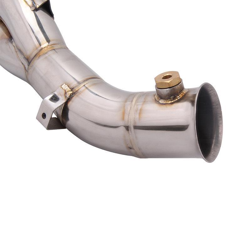 Stainless Steel Exhaust Mid-Section Connector for 09-14 YZF-R1 Motorcycle