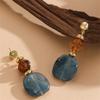 Fall/Winter New Style High-Class and Elegant Acrylic Pendant Earrings, Fashionable and Versatile Luxury Earrings
