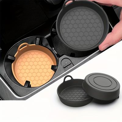 Car Coaster Non-Slip Silicone Mat For Car Water Cup Auto Interior Anti-Slip Cup Pad Drink Holder Mat Decoration Accessories